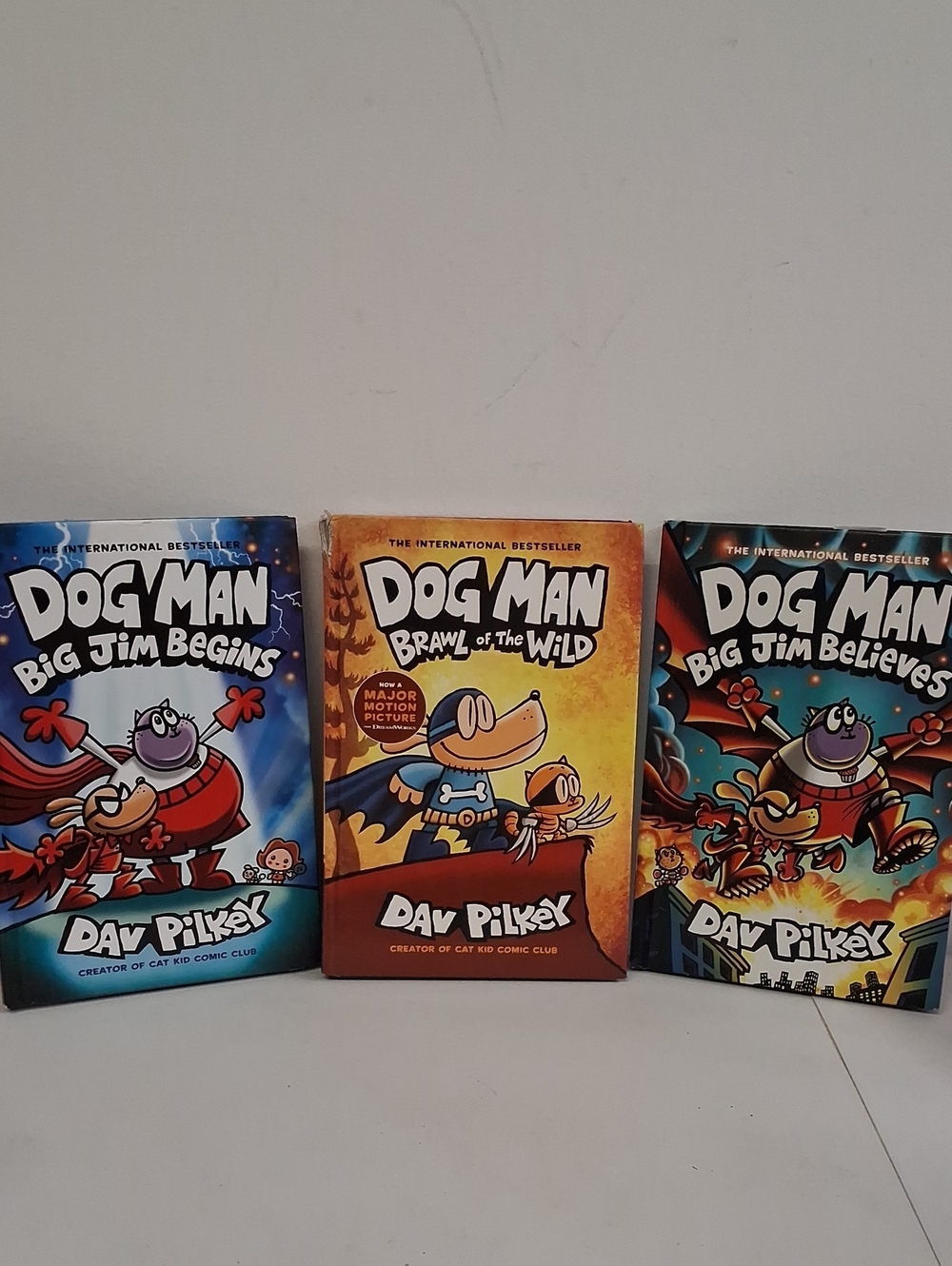 3 Dog Man Books- Big Jim Begons, Brawl Of Wild, Big Jim Believes